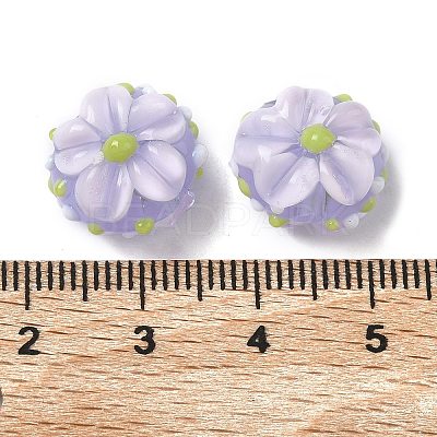 Handmade Lampwork Enamel Beads LAMP-Z020-05A-1