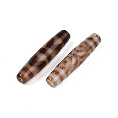 Tibetan Style dZi Beads TDZI-N002-01E-1