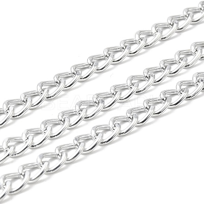 10m Aluminium Twisted Curb Chains CHA-YW0001-06-1