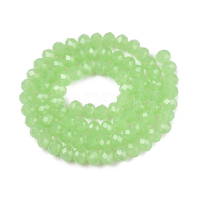 Glass Beads Strands EGLA-A044-J6mm-D08-1