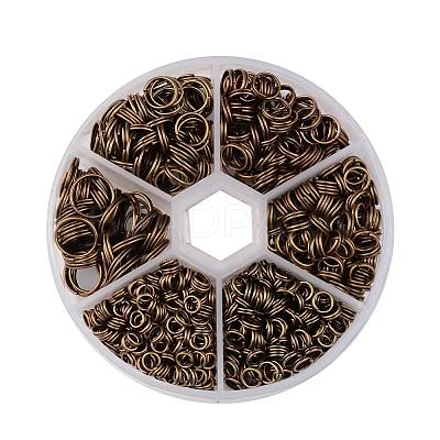 1 Box Iron Split Rings IFIN-JP0013-AB-NF-1