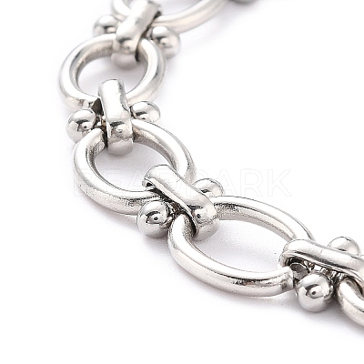 Non-Tarnish 304 Stainless Steel Link Chains CHS-Z001-06P-1
