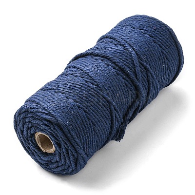 Cotton String Threads for Crafts Knitting Making X-KNIT-PW0001-01-01-1
