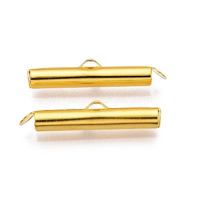 Iron Slide On End Clasp Tubes IFIN-R212-2.5cm-G-1