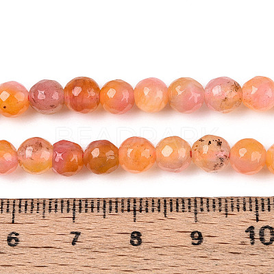 Dyed Natural White Jade Beads Strands G-T139-6mm-60-09-1