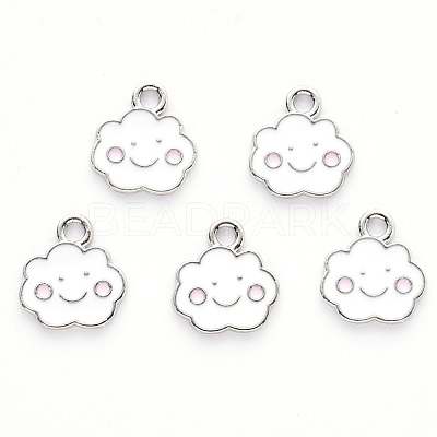 Alloy Enamel Charms X-ENAM-S121-072-P-1