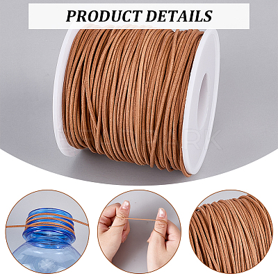 50M Cowhide Leather Cord DIY-CL0001-22-1