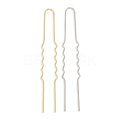 Brass Hair Fork Findings KK-H298-01A-1