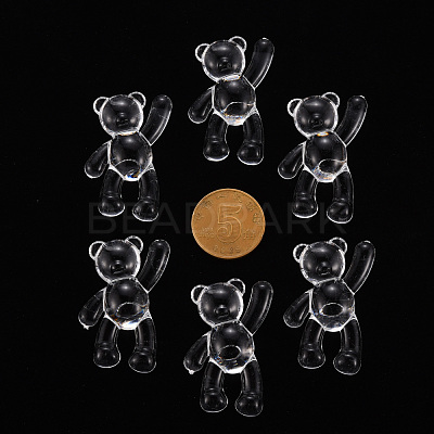 Transparent Acrylic Beads MACR-S373-01B-205-1