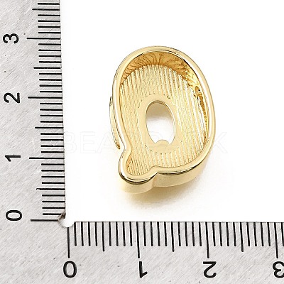 Brass Slide Charms KK-E802-33G-Q-1