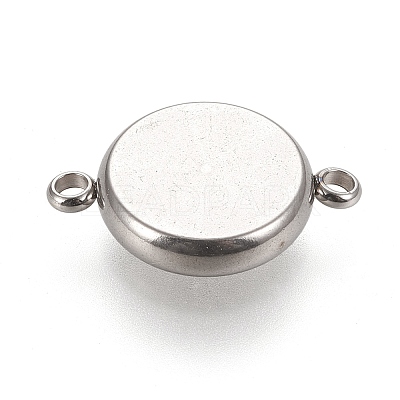 Tarnish Resistant 304 Stainless Steel Links Connectors Settings LS-X-STAS-K202-02D-P-1