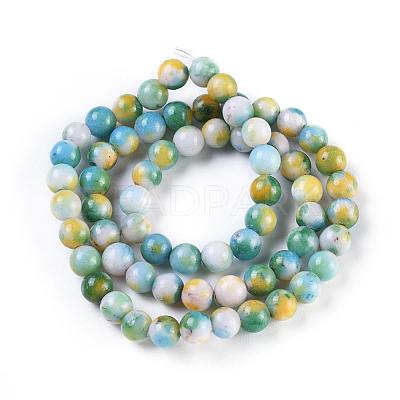 Jade Beads Strands G-D264-6mm-XH05-1