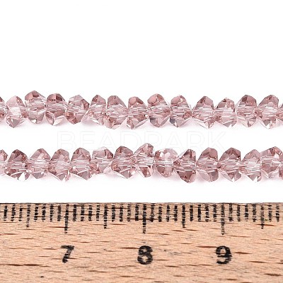 Transparent Glass Beads Strands X-GLAA-N018-4mm-25-1