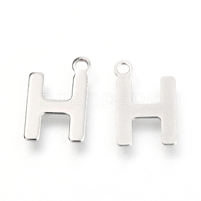 Non-Tarnish 201 Stainless Steel Charms STAS-C021-06P-H-1