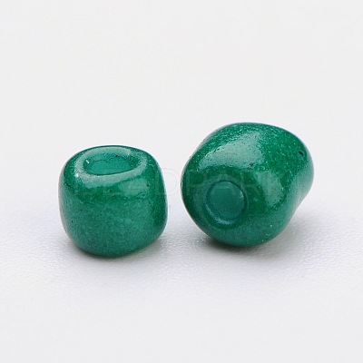 Baking Paint Glass Seed Beads SEED-US0003-4mm-K26-1