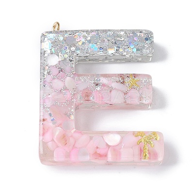 Resin Pendants RESI-B029-01P-E-1