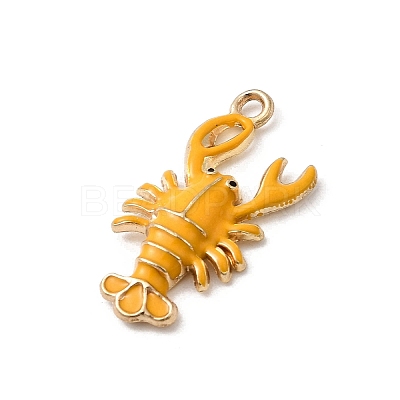 Alloy Enamel Pendants FIND-H055-15G-1