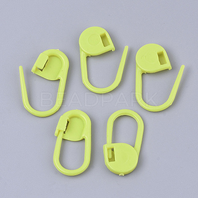 Plastic Knitting Crochet Locking Stitch Markers Holder TOOL-R028-15-1
