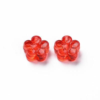 Transparent Acrylic Beads MACR-N013-018-1