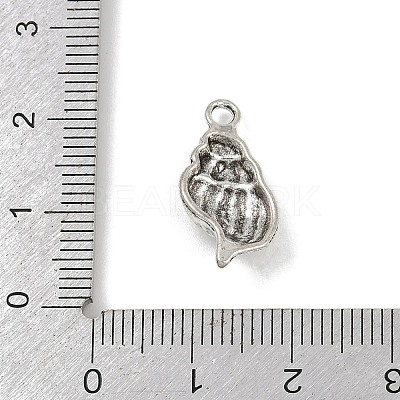 Tibetan Style Alloy Pendants PALLOY-V008-01C-AS-1