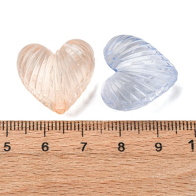 Transparent Acrylic Beads MACR-L015-08-1