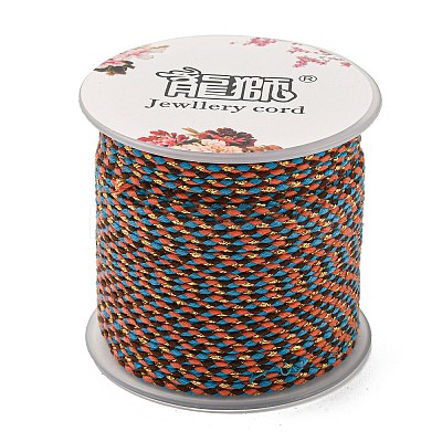 4-Ply Polycotton Cord with Metallic Thread OCOR-Z003-C29-1