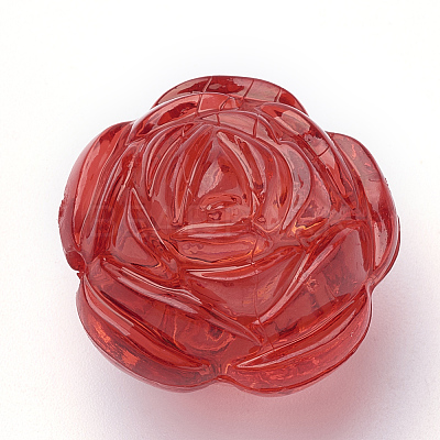 Transparent Acrylic Beads X-TACR-T002-20-1