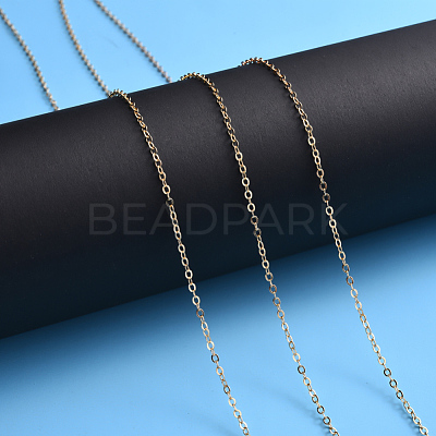 Brass Cable Chains CHC-T008-06C-KC-1