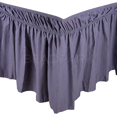 Adjustable Polyester Wrap Around Bed Skirts AJEW-WH20022-10C-02-1