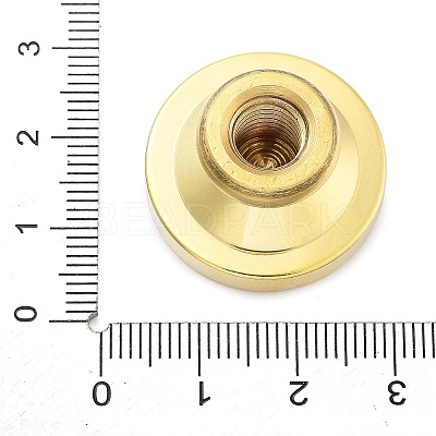 Golden Tone Wax Seal Brass Stamp Heads STAM-P002-01G-07-1