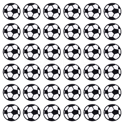 36Pcs Computerized Embroidery Cloth Iron on/Sew on Patches PATC-PH0001-80-1