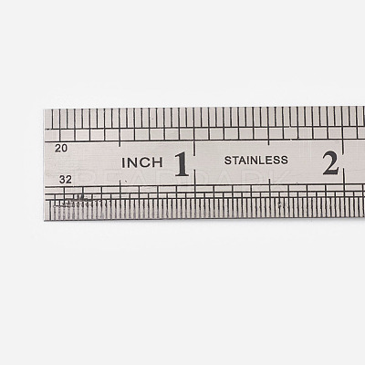 Stainless Steel Ruler - Beadpark.com