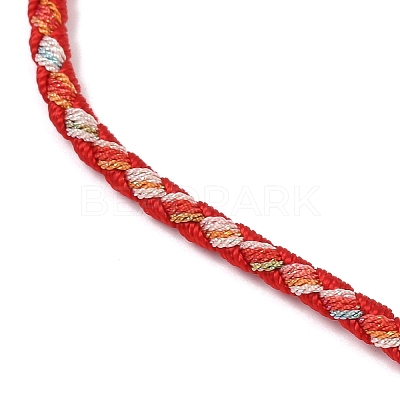 3.5MM Round Nylon Cotton Cord Necklace Making NJEW-C106-03RG-10-1