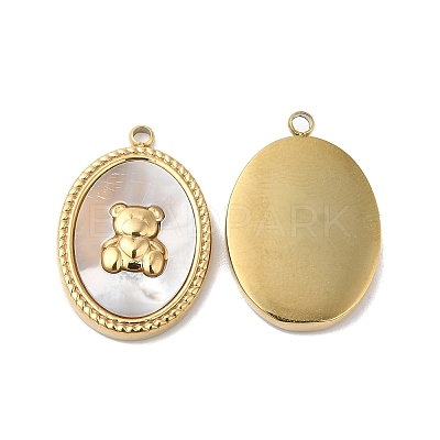 Ion Plating(IP) 304 Stainless Steel Pendants X-STAS-Q215-39G-1
