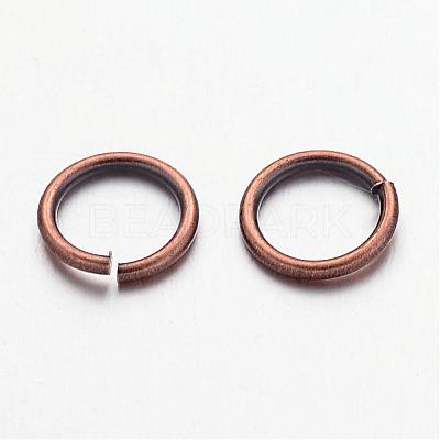 Brass Open Jump Rings JRC8MM-R-1