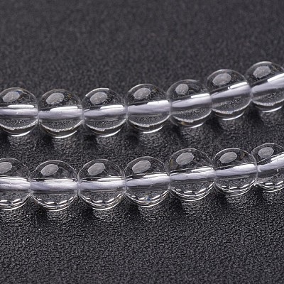 Synthetic Quartz Crystal Beads Strands X-GSR6mmA039-1-1