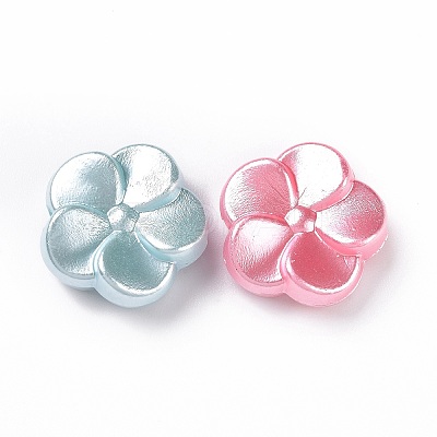 Imitation Pearl Acrylic Beads OACR-E013-26-1
