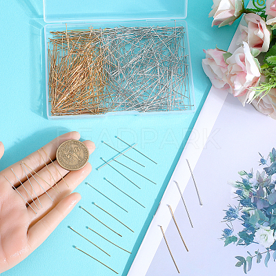600Pcs 2 Colors Jewelry Findings KK-SP0001-72B-1
