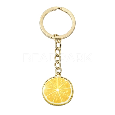 Alloy Enamel Keychains KEYC-YW00233-02-1