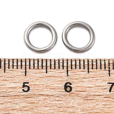 304 Stainless Steel Linking Rings LS-STAS-H235-10D-P-1