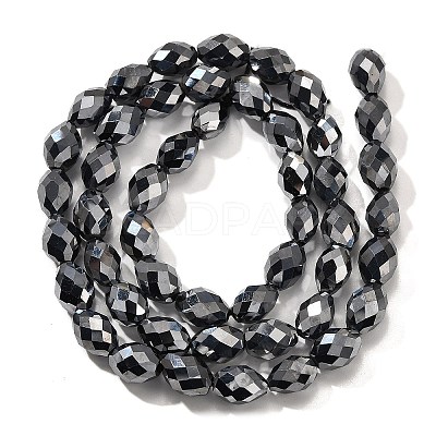 Terahertz Stone Beads Strands G-L613-B02-01-1