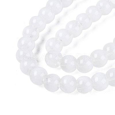 Acrylic Imitation Cat Eye Beads Strands OACR-Q197-01A-M-1