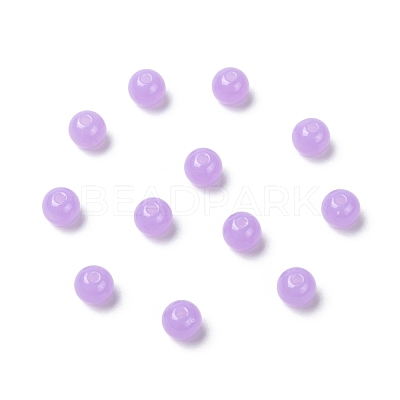 Fluorescent Acrylic Beads MACR-R517-6mm-09-1
