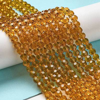 Transparent Glass Beads EGLA-A035-T6mm-D04-1