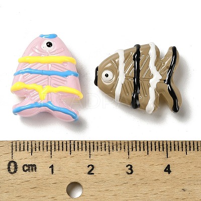 Painted Glass Beads X1-LAMP-I032-01-1