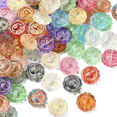 100Pcs Handmade Lampwork Beads LAMP-CJ0001-43-1