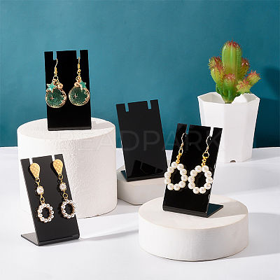 Acrylic Earring Display Stands EDIS-WH0029-15A-1