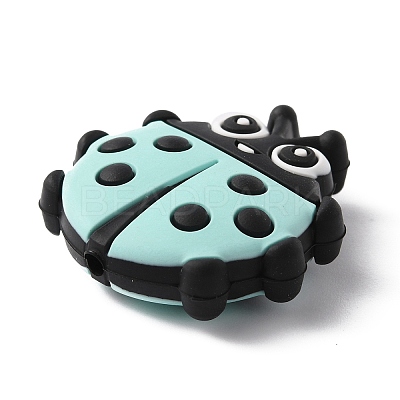 Food Grade Eco-Friendly Silicone Beads LS-SIL-WH0002-36B-1