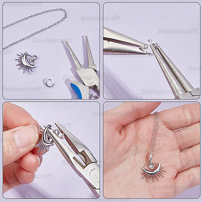 Brass Twister Clasps KK-BBC0025-17B-S-1