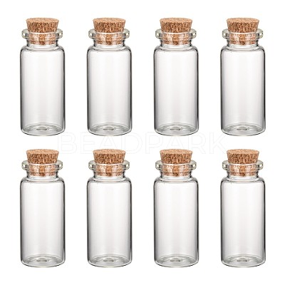 Glass Jar Bead Containers X-CON-Q005-1